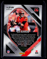 2023 Panini Prizm Football Joe Burrow Prizm Jerseys PIY-JBW Cincinnati Bengals - back
