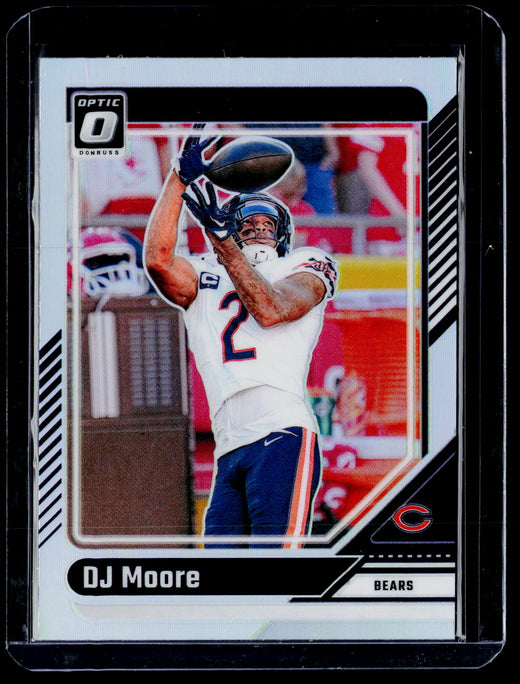 2024 Panini Donruss Optic Football DJ Moore #36 Chicago Bears - front