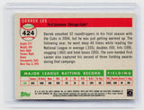 2025 Topps Chrome Derrek Lee Chicago Cubs X-Fractor Autograph #424 - back