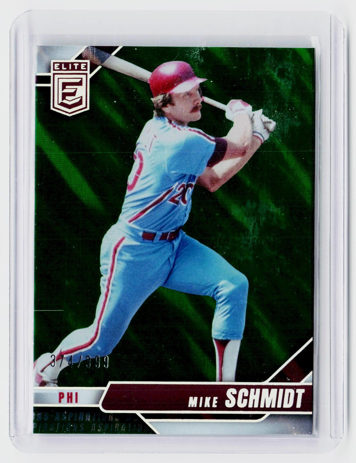 2026 Panini Donruss Elite Baseball Mike Schmidt Aspirations #52 /1000 Phillies - front