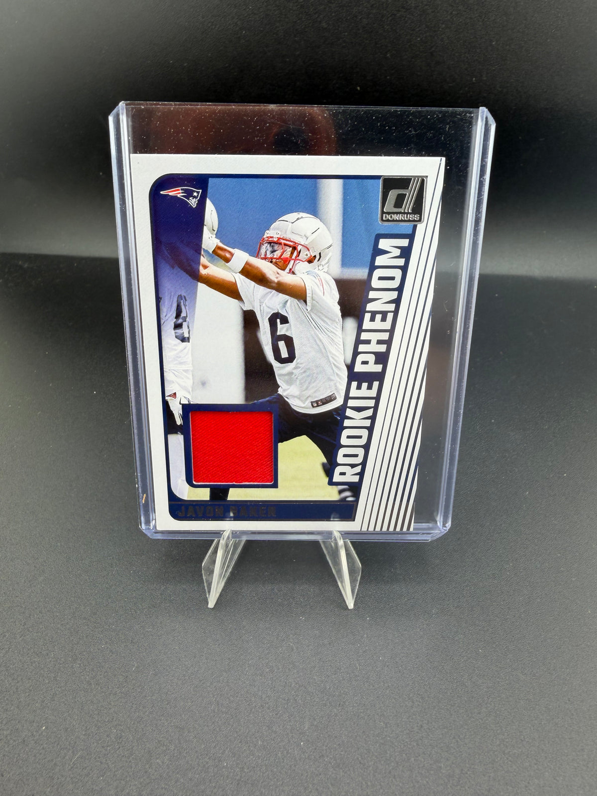 2024 Panini Donruss Rookie Phenom Jerseys Javon Baker RPJ-JBA - front