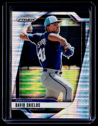 2025 Panini Prizm Baseball David Shields Prizms Pulsar #270 449/499 - front