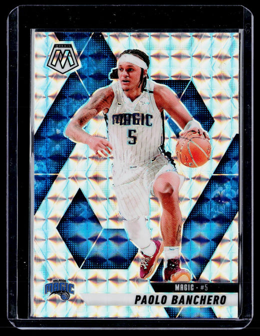 2024-25 Panini Mosaic Basketball Paolo Banchero #1 Orlando Magic - front