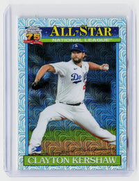 2024 Topps Chrome All-Star Clayton Kershaw #91ASC-33 Los Angeles Dodgers - front