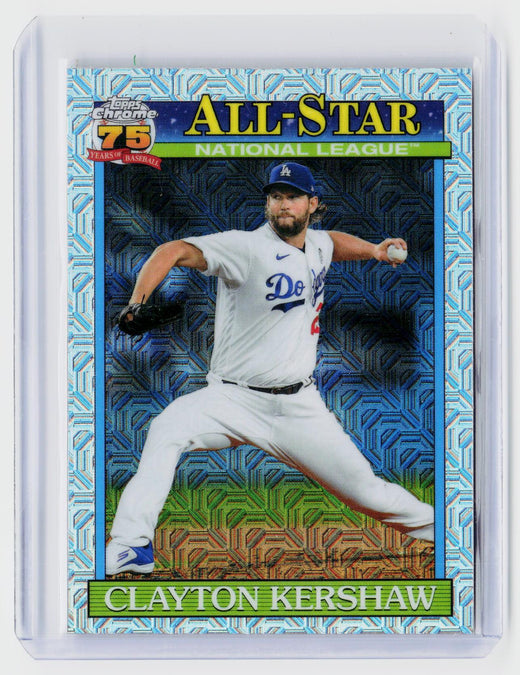 2024 Topps Chrome All-Star Clayton Kershaw #91ASC-33 Los Angeles Dodgers - front