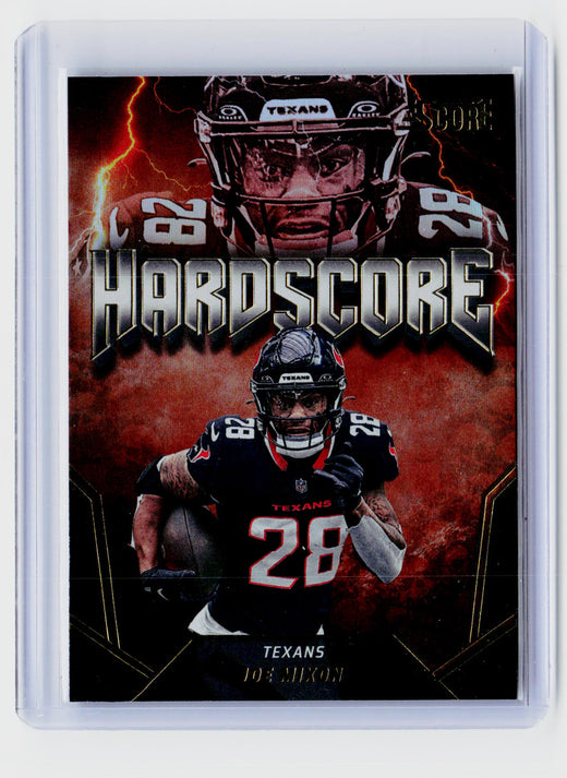 2024 Panini Score Football Hardscore Joe Mixon #HS-JMN - front