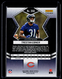 2022 Panini Mosaic Football Trestan Ebner RC #356 Chicago Bears - back