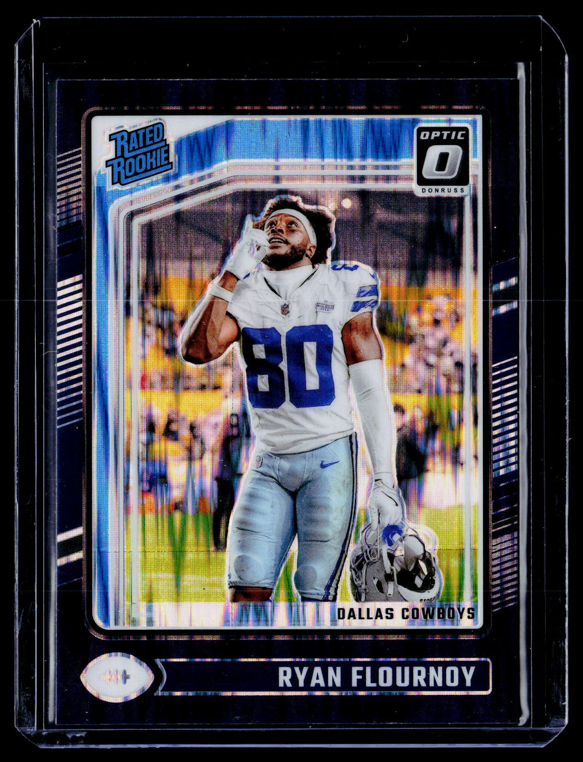 2024 Panini Donruss Optic Rated Rookie Ryan Flournoy #288 Dallas Cowboys - front