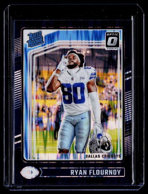 2024 Panini Donruss Optic Rated Rookie Ryan Flournoy #288 Dallas Cowboys - front