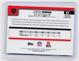 2025 Topps Chrome Football Jaylon Johnson Chicago Bears #57 - back