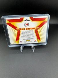 2025 Panini Score Football Stars of the NFL Patrick Mahomes II Memorabilia Card #SNJ-PMS - back