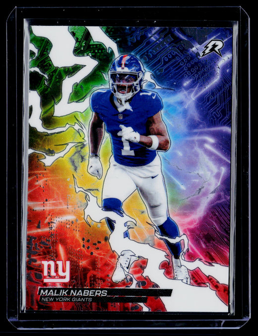 2026 Topps Circuit Breakers Malik Nabers CB-7 New York Giants - front