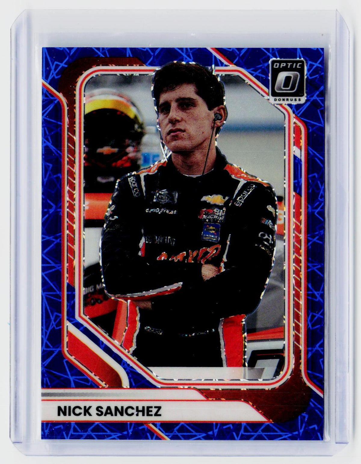 2026 Panini Donruss Racing Prizm Nick Sanchez #92 - front
