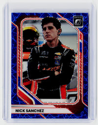 2026 Panini Donruss Racing Prizm Nick Sanchez #92 - front
