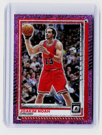 2025-26 Panini Donruss Optic Joakim Noah #171 Prizm Optic Pink Glitter /275 - front