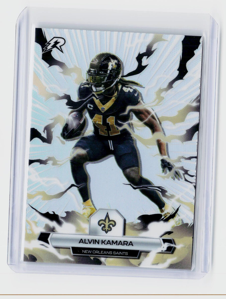 2026 Topps Resurgence Refractor #70 Alvin Kamara New Orleans Saints - front