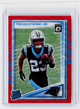 2025 Panini Donruss Optic Rated Rookie Red #326 Trevor Etienne - front