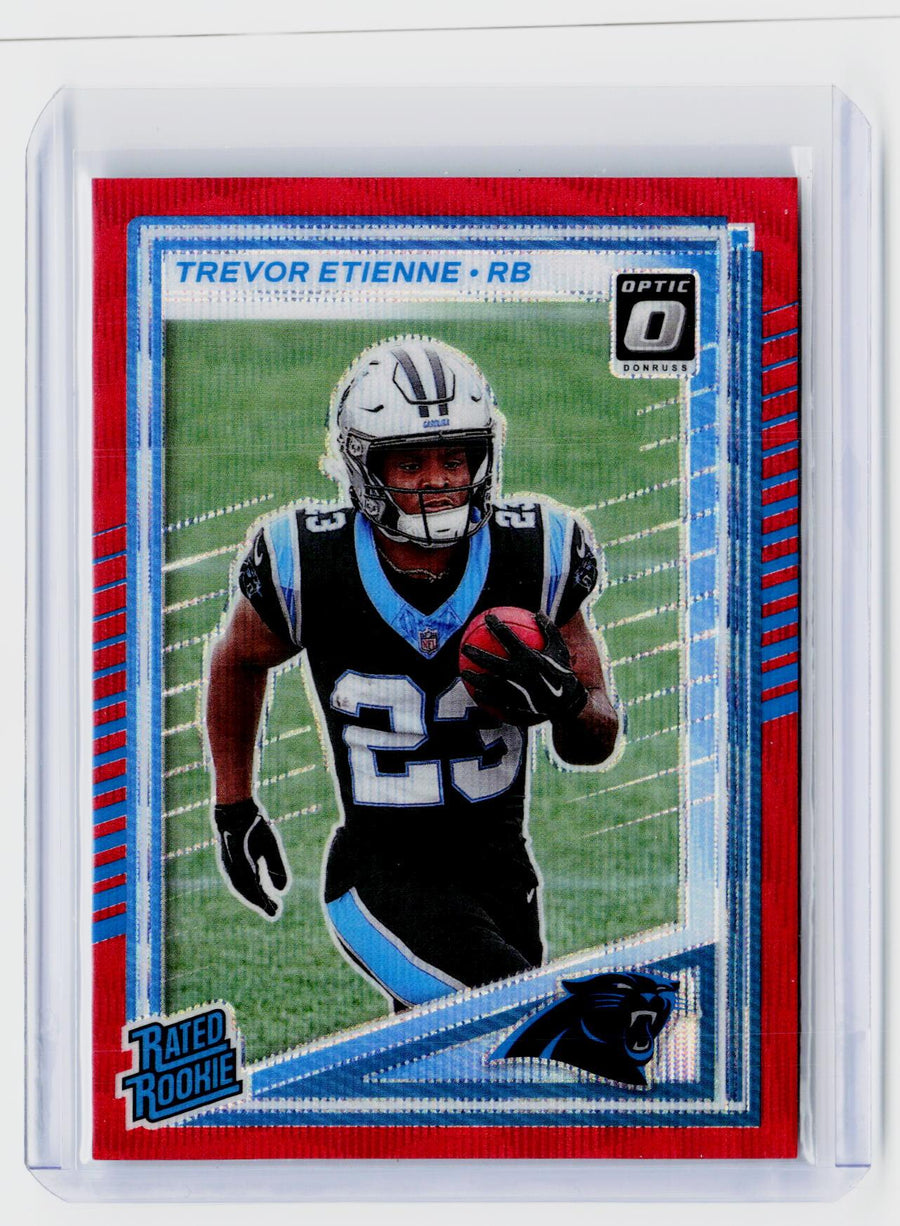 2025 Panini Donruss Optic Rated Rookie Red #326 Trevor Etienne - front