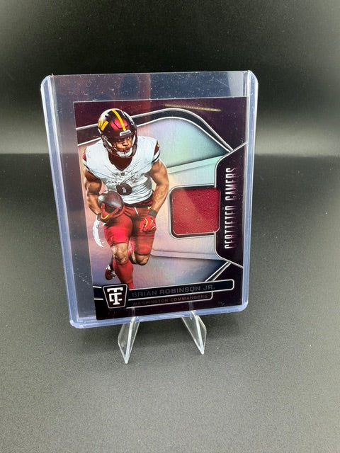 2024 Panini Totally Certified Certified Gear Brian Robinson Jr. #CG-BRJ Memorabilia - front