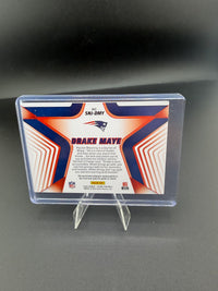 2025 Panini Score Stars of the NFL Drake Maye Jersey Relic #SNJ-DMY - back