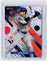 2025 Topps Finest Shohei Ohtani #16 Los Angeles Dodgers - front