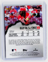 2026 Topps Chrome Wrecking Crew WC-22 Elly De La Cruz Cincinnati Reds - back