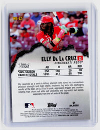 2026 Topps Chrome Wrecking Crew WC-22 Elly De La Cruz Cincinnati Reds - back