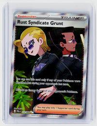 2026 Pokémon TCG Mega Evolution—Perfect Order Rust Syndicate Grunt 112/084 - front