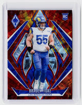 2024 Panini Phoenix Braden Fiske Rookie Red Parallel #160 /350 - front