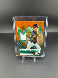 2025 Panini Donruss Prospect Jersey Kings Jurrangelo Cijntje PJK-JC Mariners - front