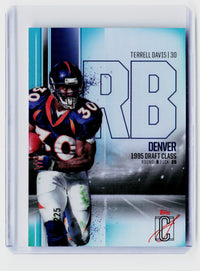 2025 Topps Signature Class Terrell Davis '95 Draft Class BCV-14 /225 - front