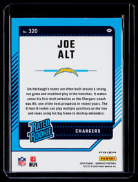 2024 Panini Donruss Optic Rated Rookies Preview Joe Alt #320 Pink Holo Rookie - back