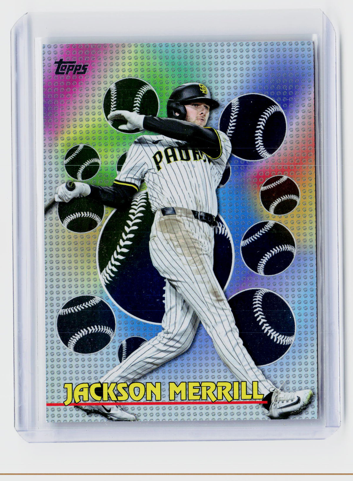 2026 Topps Titans of the Game Jackson Merrill TOG-37 San Diego Padres - front