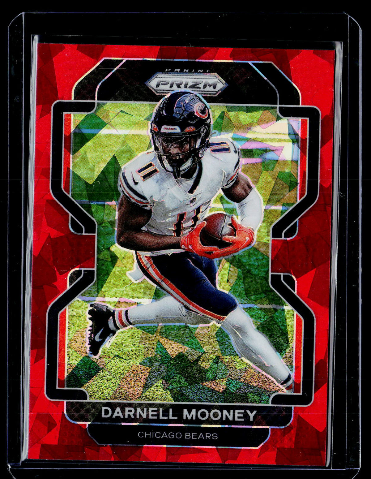 2021 Panini Prizm Red Ice Prizm #157 Darnell Mooney Chicago Bears - front
