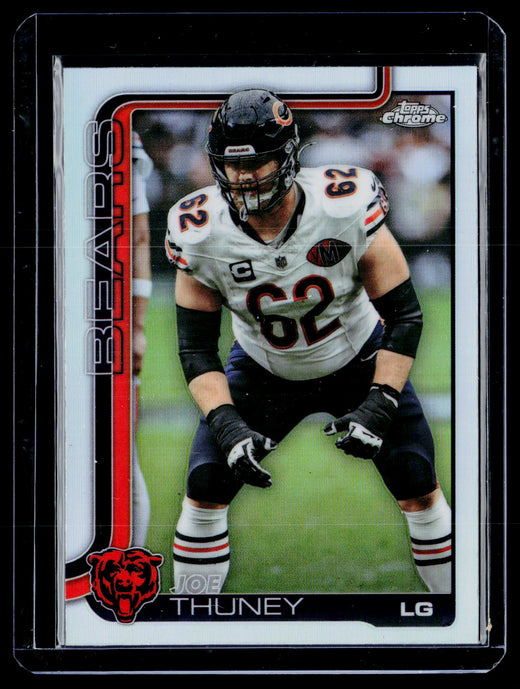 2025 Topps Chrome Joe Thuney #50 Refractor Chicago Bears - front