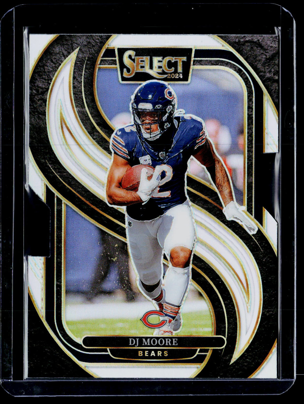 2024 Panini Select Football Premier Level DJ Moore #151 Chicago Bears - front