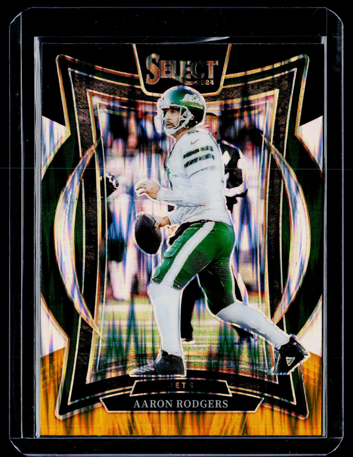 2024 Panini Select Football Aaron Rodgers #40 Concourse New York Jets - front