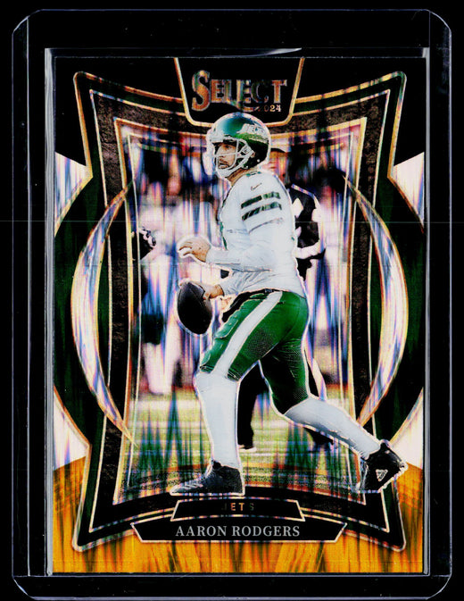 2024 Panini Select Football Aaron Rodgers #40 Concourse New York Jets - front
