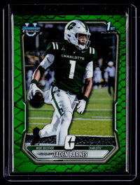 2026 Topps Bowman Chrome Jaden Barnes BCP-7 Speckle 1st Bowman - front