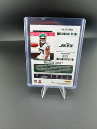 2024 Panini Contenders Rookie Ticket Swatches Variation Malachi Corley #RTS-MCY - back