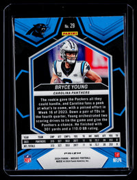 2024 Panini Mosaic Football Bryce Young #29 Carolina Panthers - back