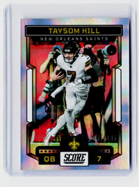 2023 Panini Score Football Taysom Hill #55 New Orleans Saints /135 - front