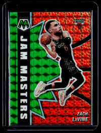 2020-21 Panini Mosaic Jam Masters Zach LaVine #6 - front