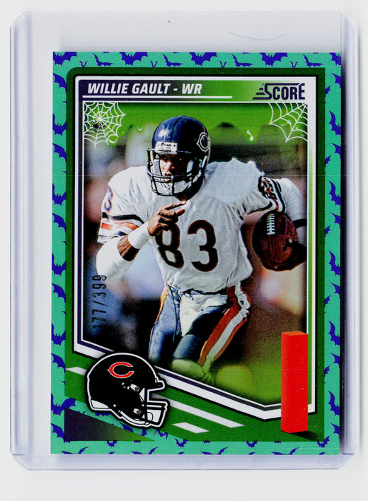 2025 Panini Score Football Willie Gault Stars #207 /499 - front