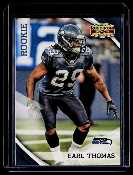2010 Panini Gridiron Gear Earl Thomas Rookie Card #188 Seattle Seahawks - front