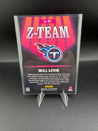 2023 Panini Zenith Z-Team Will Levis Rookie Card #24 - back