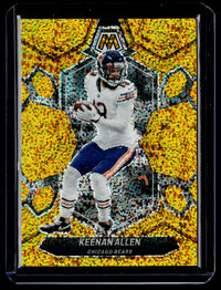 2024 Panini Mosaic Football Keenan Allen Gold Sparkle #39 18/24 - front