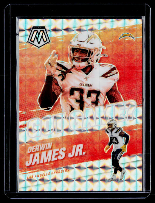 2021 Panini Mosaic Football Got Game? Derwin James Jr. GG-24 - front