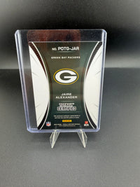 2024 Panini Totally Certified Piece of the Game Jaire Alexander Memorabilia #POTG-JAR - back