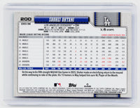 2026 Topps Series One Shohei Ohtani #200 Los Angeles Dodgers - back